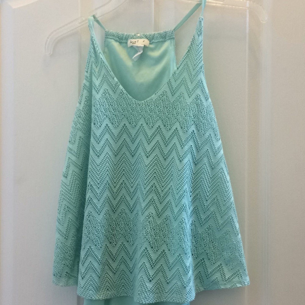 FINAL MARKDOWN Love j racerback tank small
